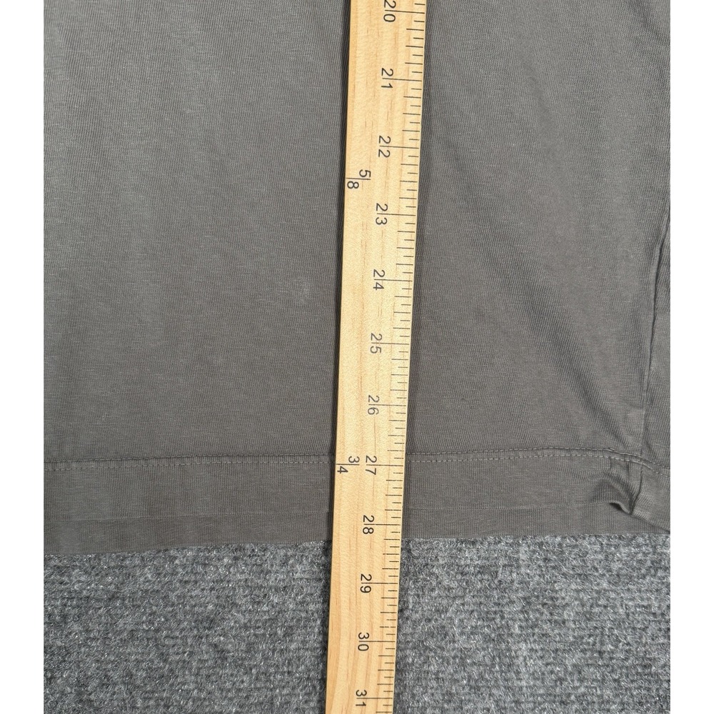 American Giant Shirt Mens Medium Gray Pocket Tee Crewneck Short Sleeve Casual - Picture 7 of 9